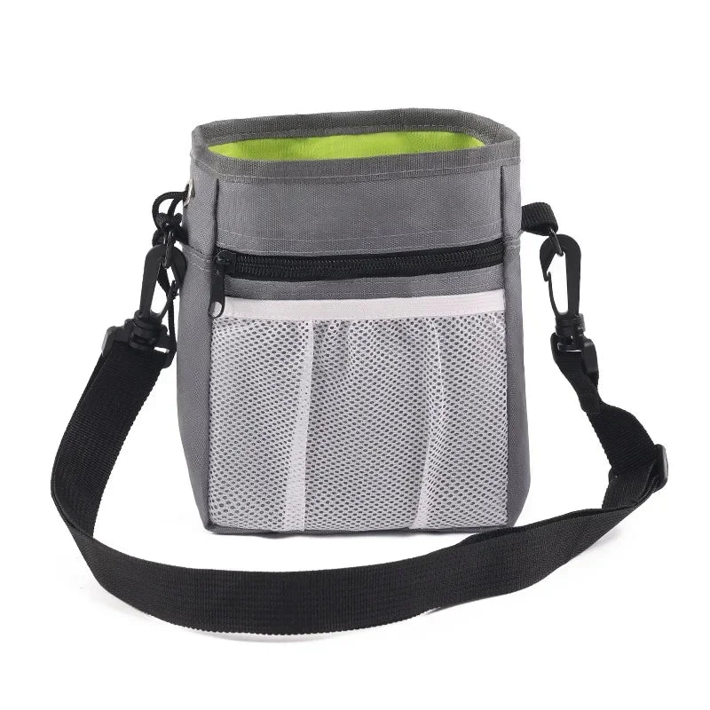 Bolsa para snacks de treino canino – Bolsa de cintura multifuncional para snacks e alimentos 