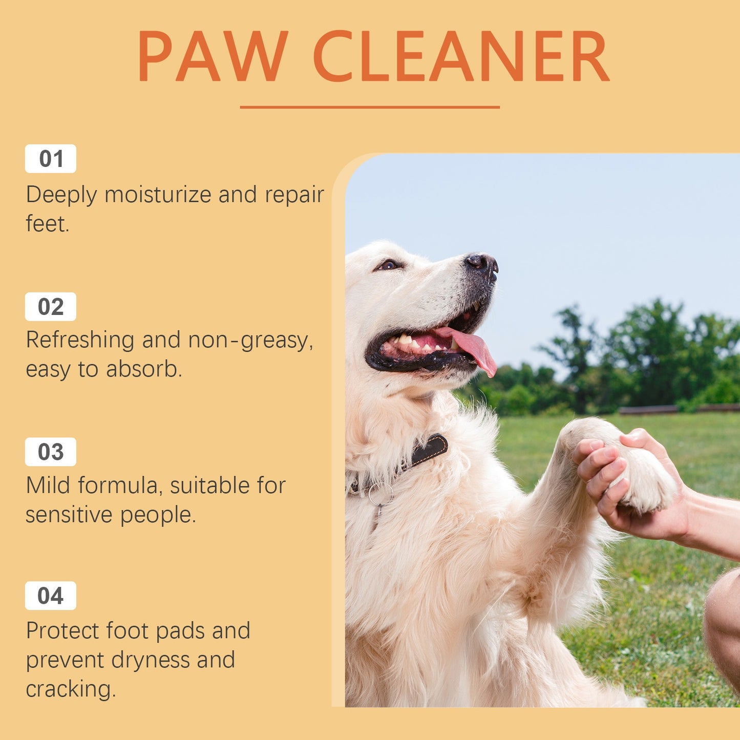 Pet Paw Care Balm Stick – Moisturizing Paw Protector Against Cracks