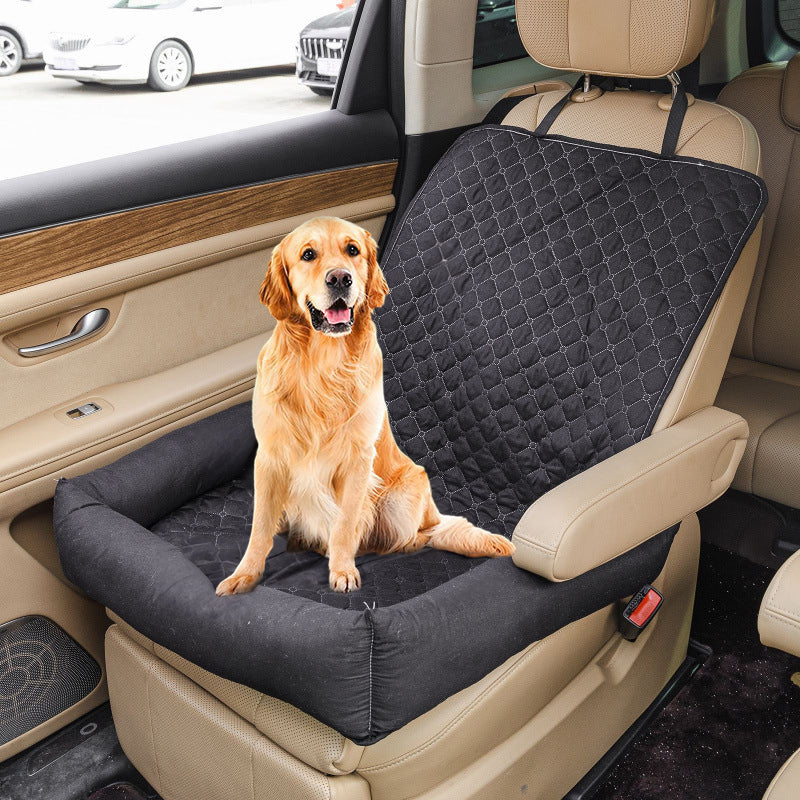 Capa impermeável para cadeira auto para animais de estimação – Cama de viagem anti-sujidade para animais de estimação de pequeno e médio porte.