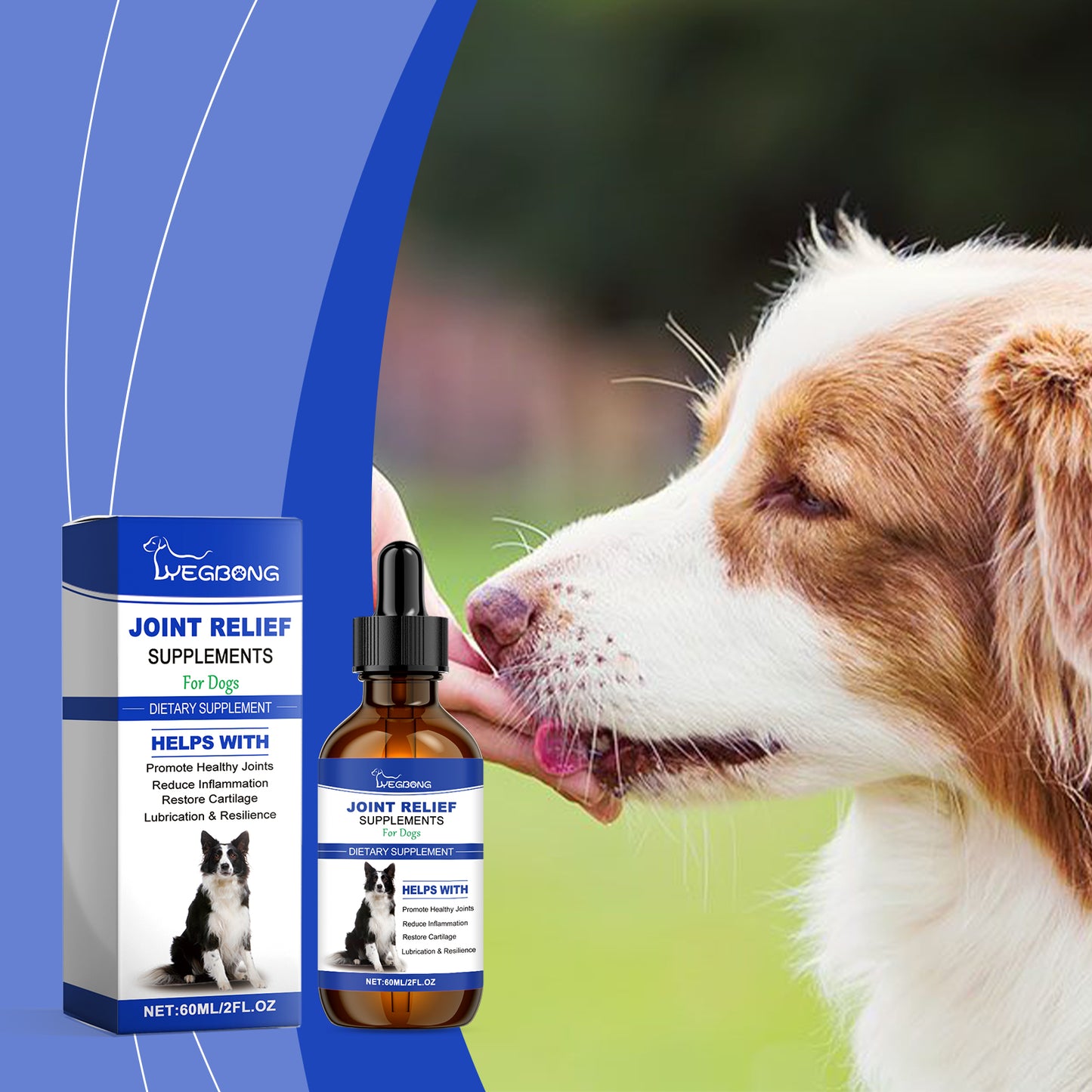 Pet Dog Joint Supplement To Enhance Nutrition Care Joint Health Pet Joint Care Agent