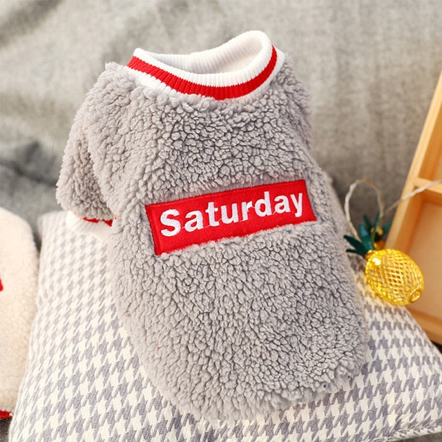Camisola Suave Casual para Cão para o Dia a Dia