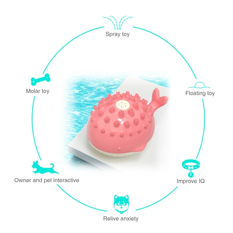 Floating Crocodile chien Water jouet avec Squeaker et Dental Cleaning Design