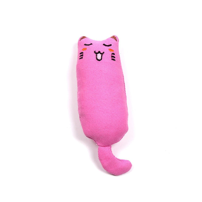 Catnip Rustle Toy – Plush Sound Cat Toy for Teeth Grinding & Play