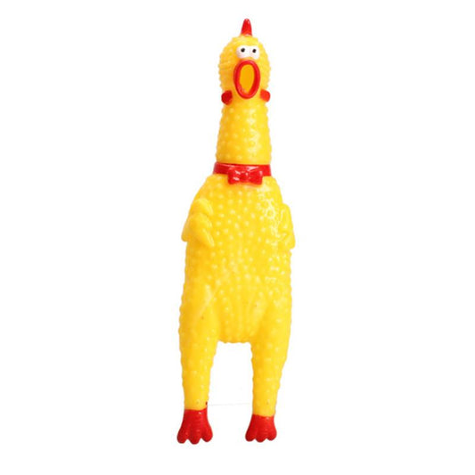 Screaming Chicken Toy – Funny Squeaky Sound Toy for Pets