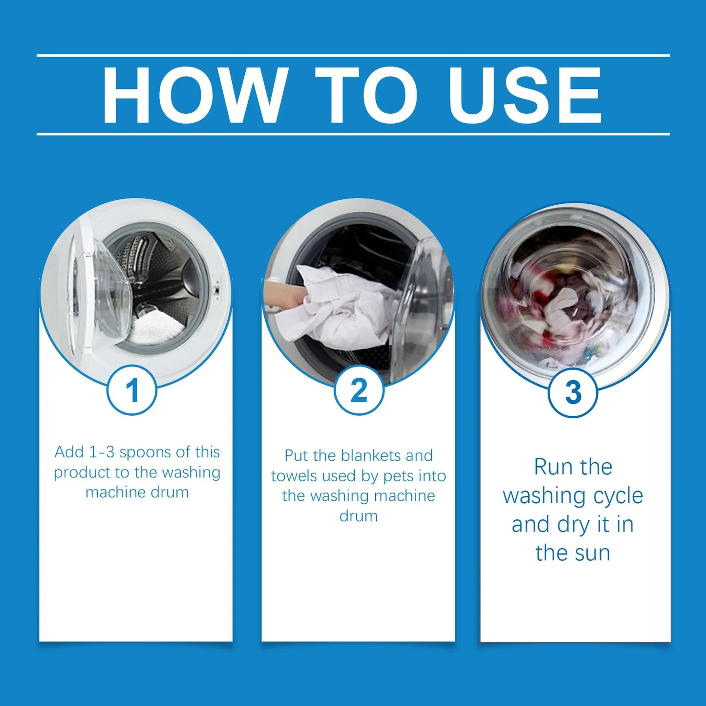 Yegbong Pet Washing Powder Deodorizing Deodorizing Deep Clean Stains Pet Washing Powder Decontamination Powder