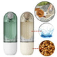 Garrafa de água 2 em 1 para animais de estimação – Copo portátil para beber e alimentar os cães durante os passeios.