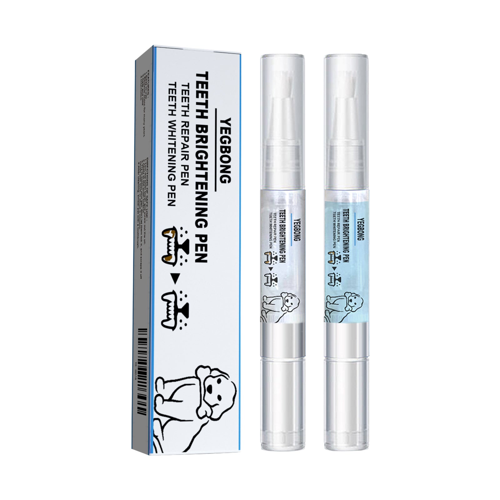 Caneta de Limpeza Dentária para Cães e Gatos, Ferramenta de Cuidados Dentários para Tártaro e Placa