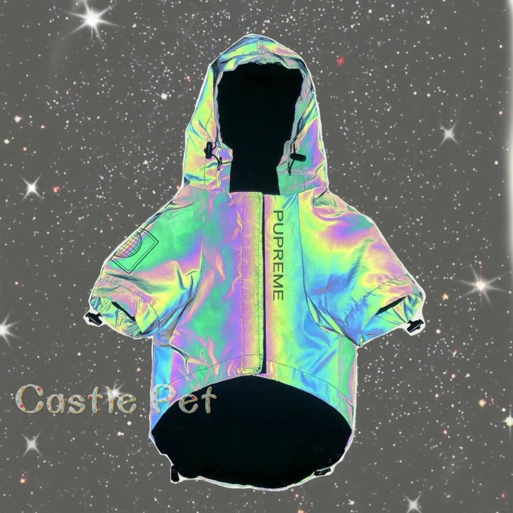 Reflective Hooded chien Windbreaker Jacket pour Small et Medium chiens